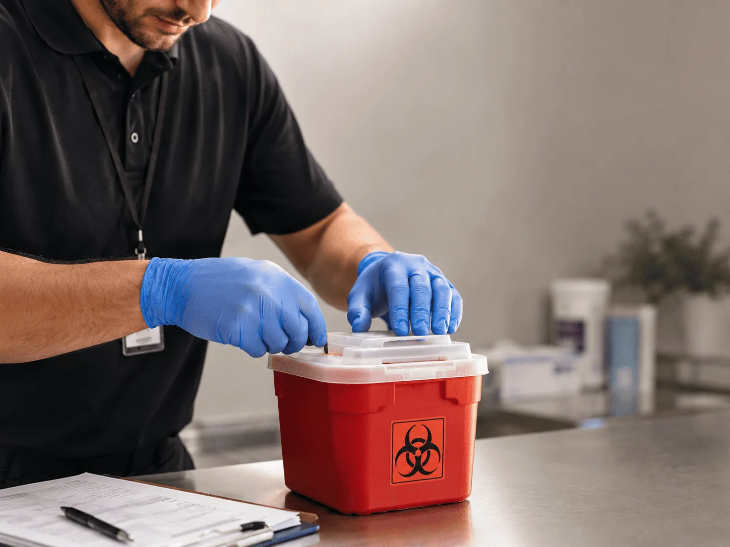 Why choose Sharps Waste Disposal in Rosie, AR